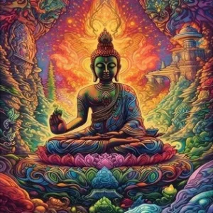 Budda w medytacji                                                40x50